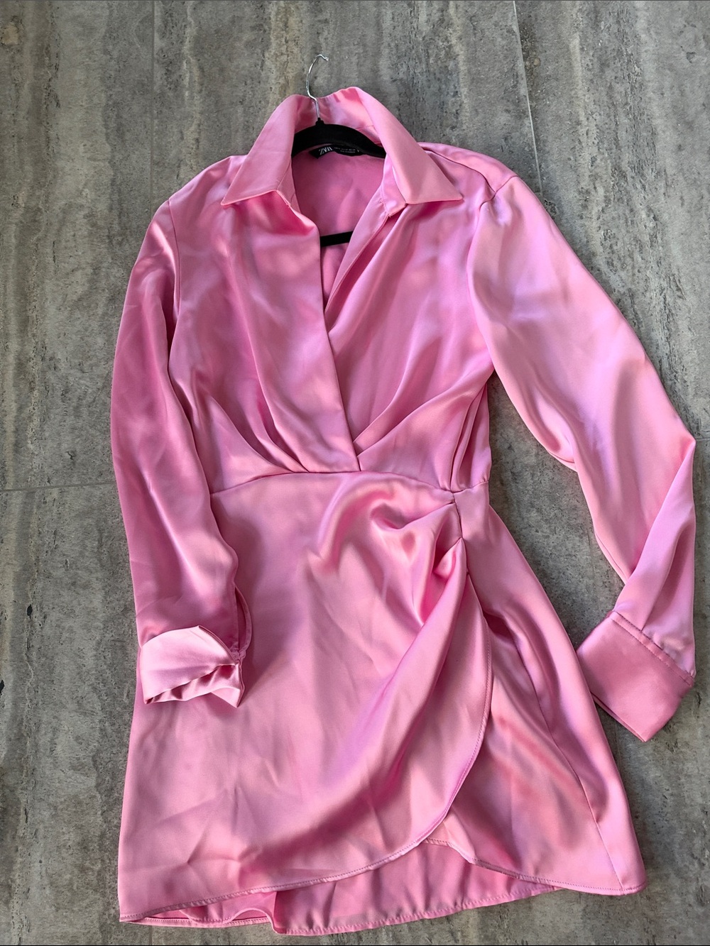 Zara Pink XS ladies long sleeve Dress
